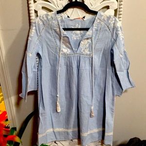 New Zara embroidered dress